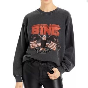 ANINE BING Women's Grey Sweatshirt